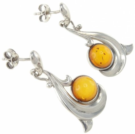 Сережки-пусети «Дельфін»